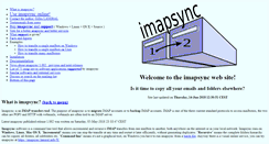 Desktop Screenshot of imapsync.lamiral.info