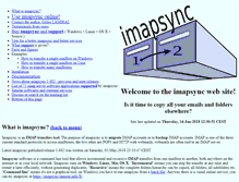 Tablet Screenshot of imapsync.lamiral.info